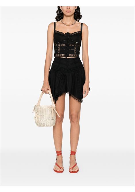 Top breth in nero Charo Ruiz Ibiza 1989 - donna CHARO RUIZ IBIZA 1989 | 251101BLK